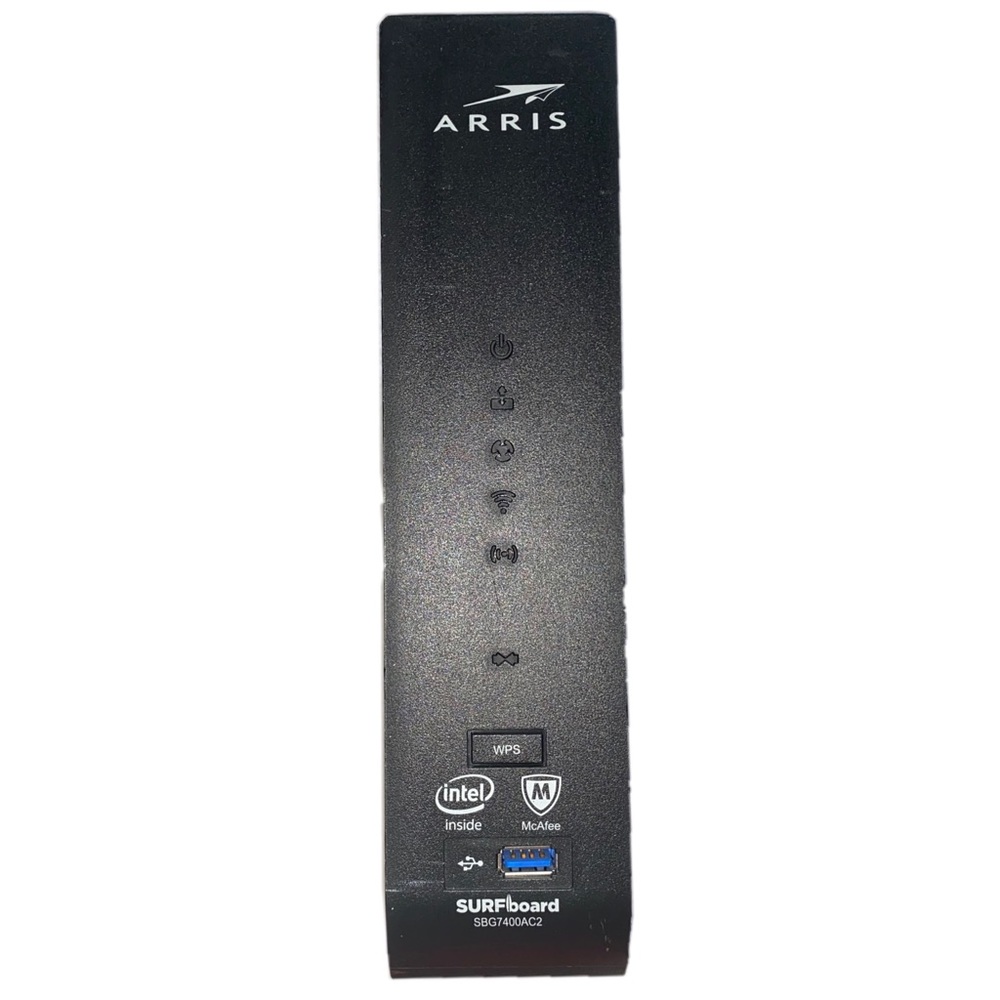 Arris SURFboard SBG7400AC2 WiFi Cable Modem Router 2.4GHz & 5GHz